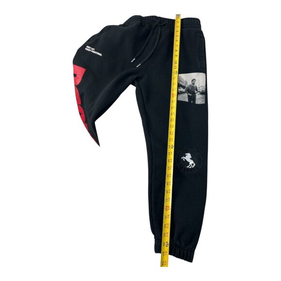 Rocky X ShoePalace Iconic "Get Up. Keep Fighting." Men's Black Sweatpants Size L - Picture 13 of 14